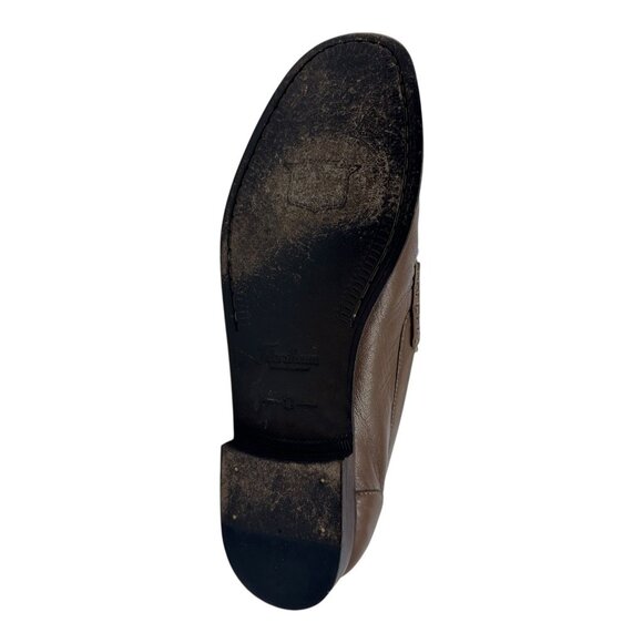 Florsheim Mens Beaufort Penny‎ Loafers 9D White/Cognac Leather Classic Style Pre main image 6